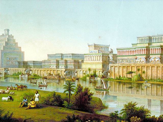 Древние дворцы Ниневии